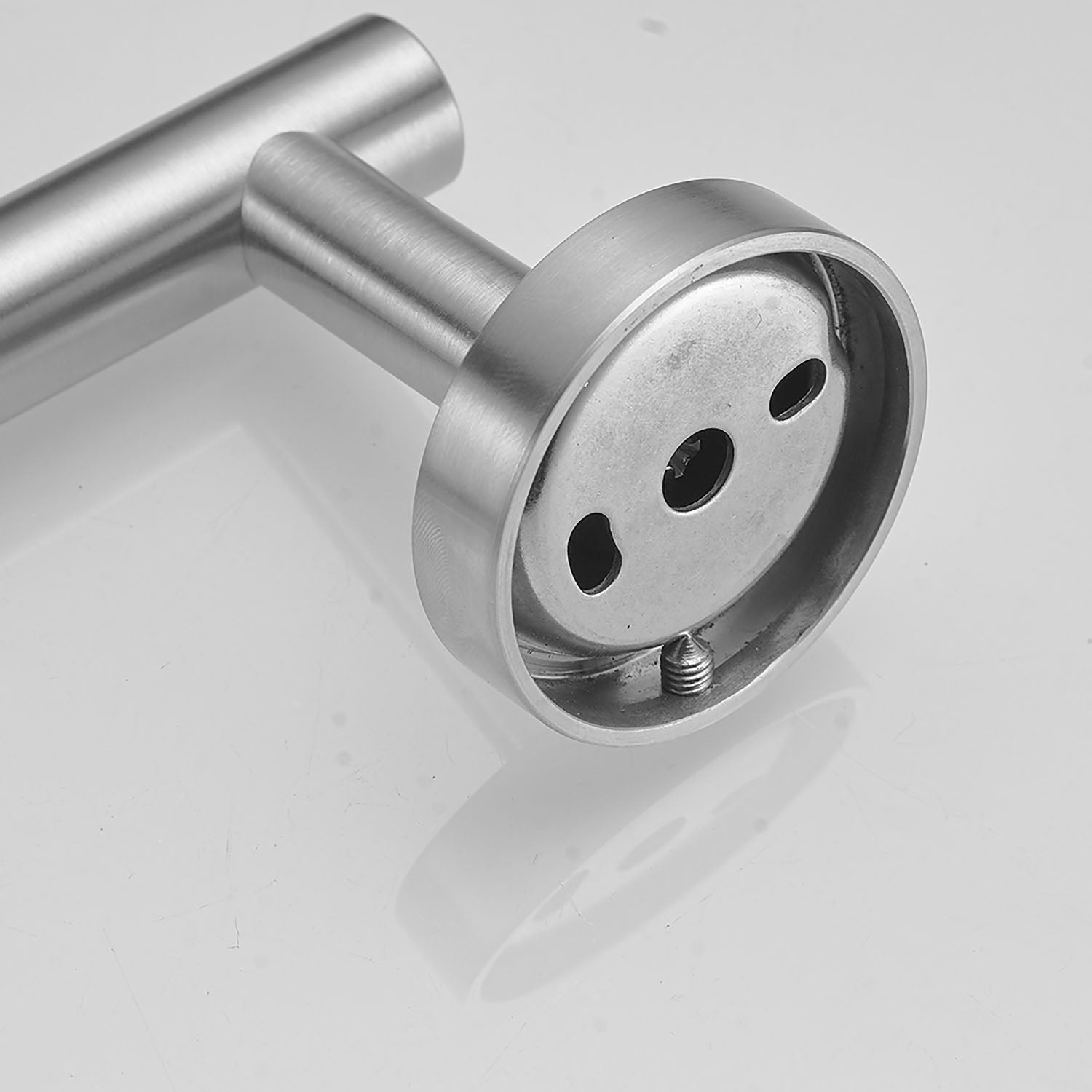 Stainless Steel Brushed Nickel Bathroom Hardware set Mounting holes