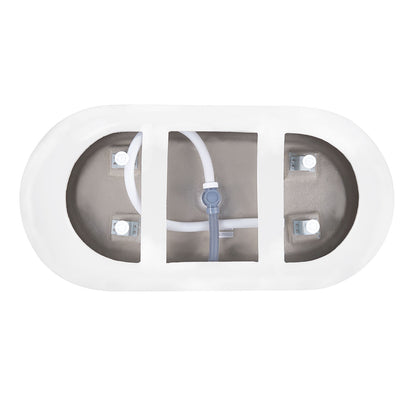 Sturdy base support for 59-inch freestanding bathtub