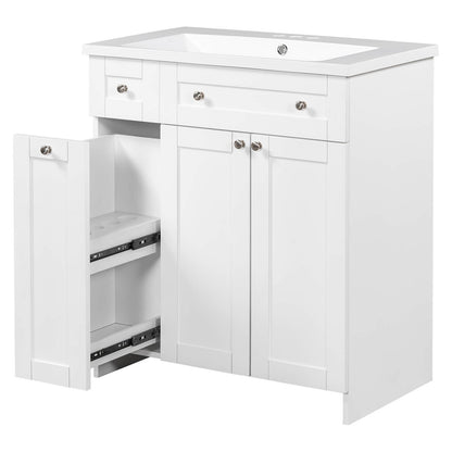 Versatile bathroom vanity suitable for all decor styles