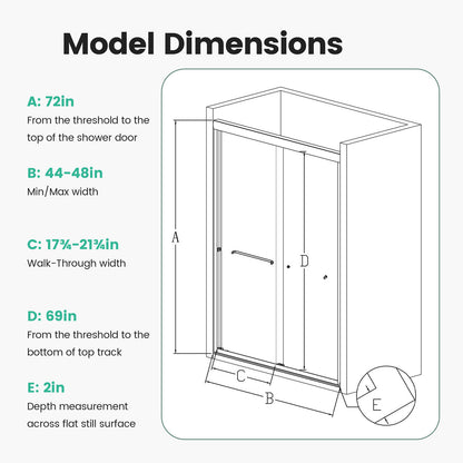 W1552GTP221562 shower door size specifications