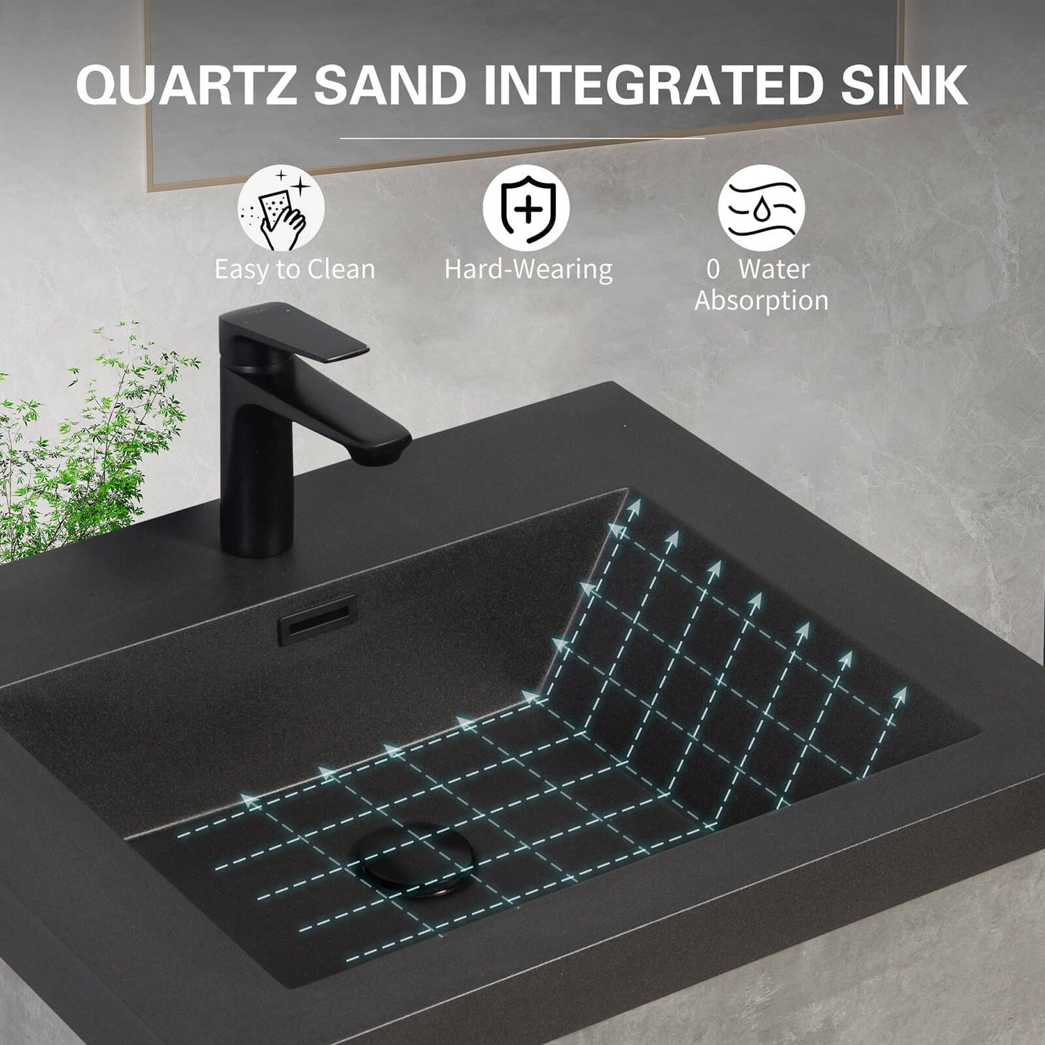 W1573GTP155845 Bathroom Vanity Countertop Curve