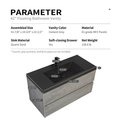 W1573GTP155847 Bathroom Vanity Dimensions Specifications