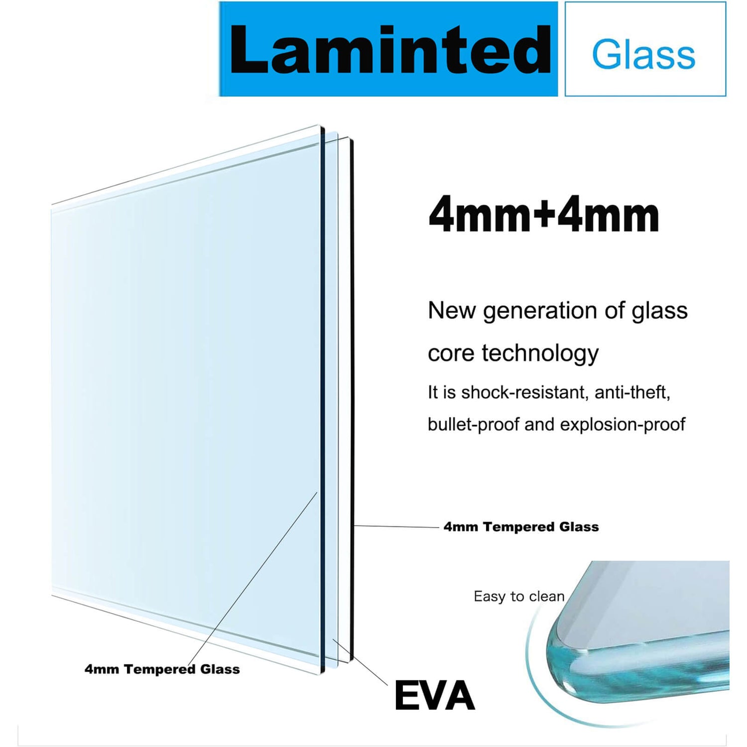 W2011GTS00011 EVA glass structure description