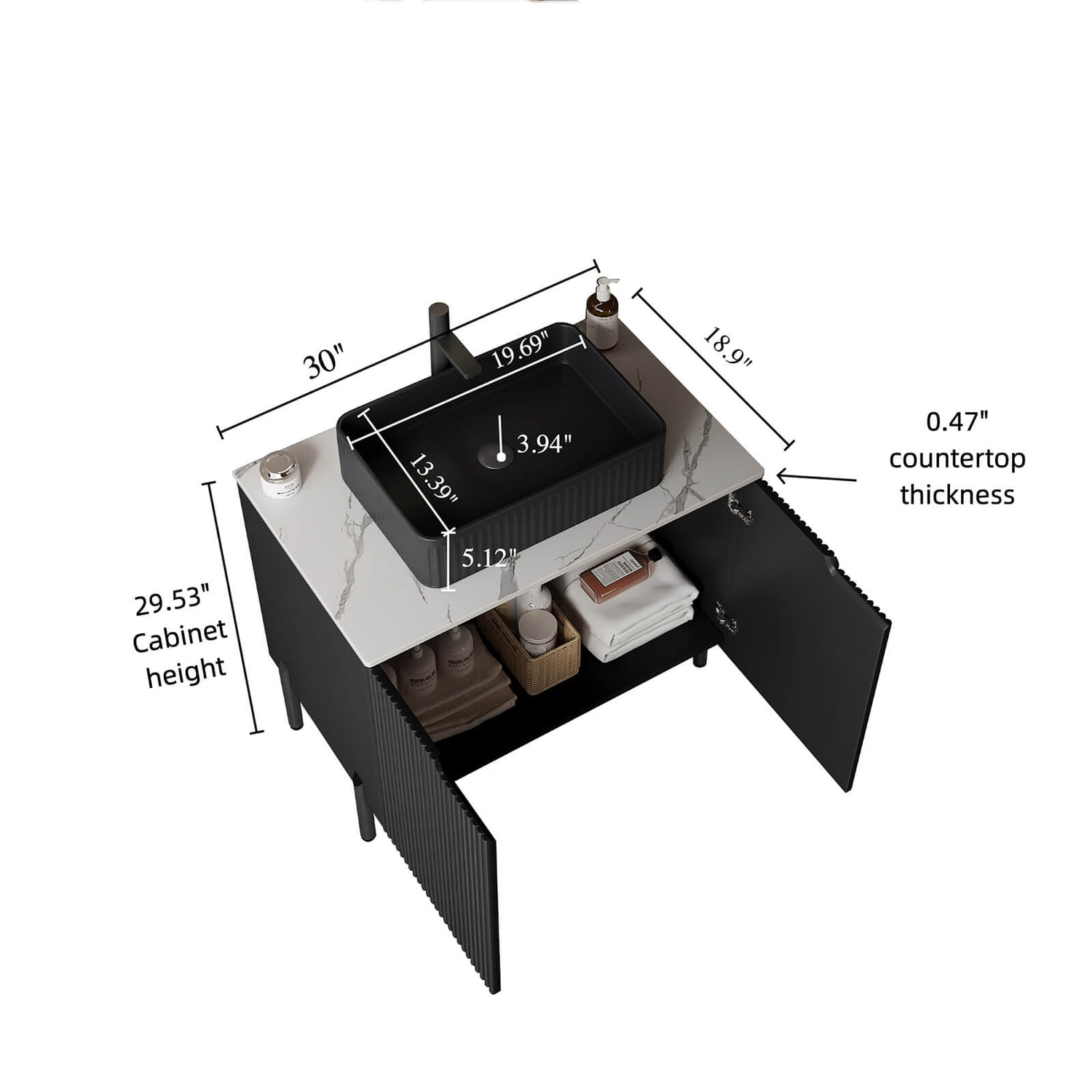 W2615GTS00116 size specification diagram