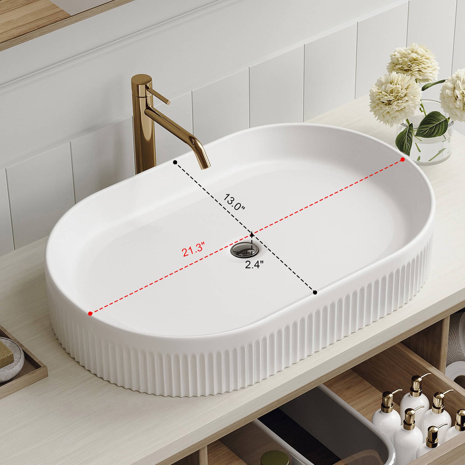 W3136GTS00012 Sink dimensions