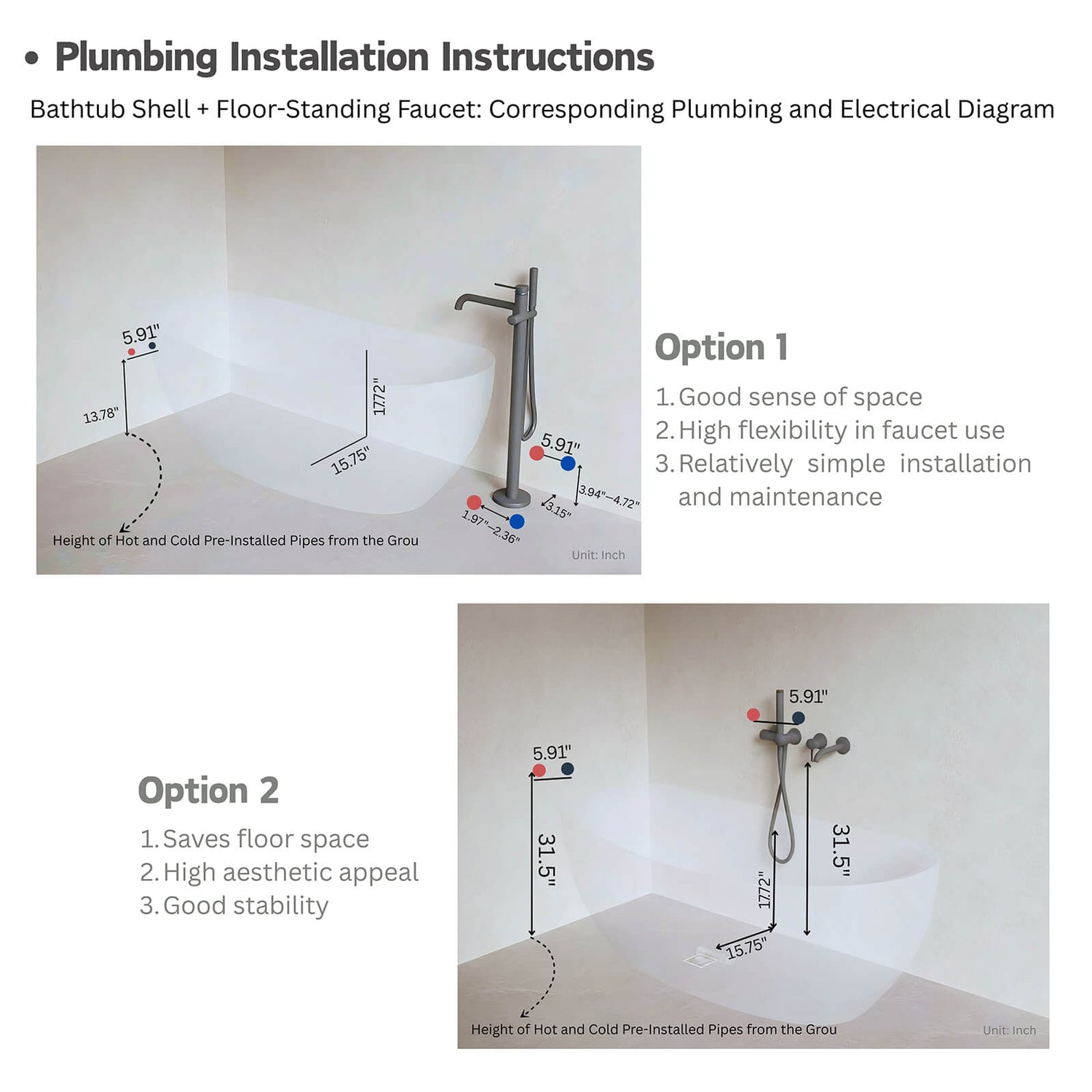 W3605GTP361170 Jacuzzi Installation Recommendations