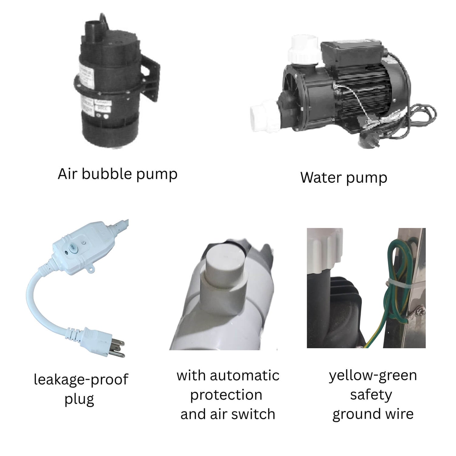 W3605GTP361170 Jacuzzi Internal Components Display