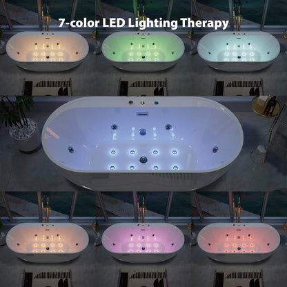 W3605GTP361170 Jacuzzi LED and Jet Nozzle Function Introduction