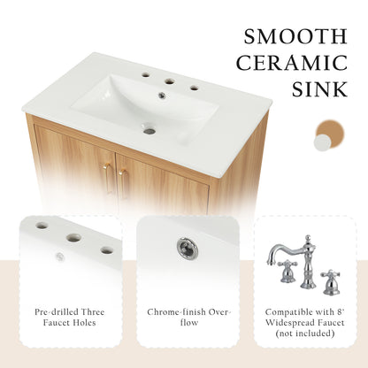 WF319GT484AAG Bathroom sink installation hole diagram