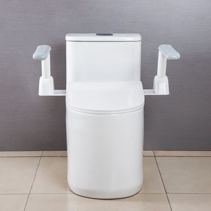 Widened ABS Non-Slip Toilet Safety Rail in Carbon Steel