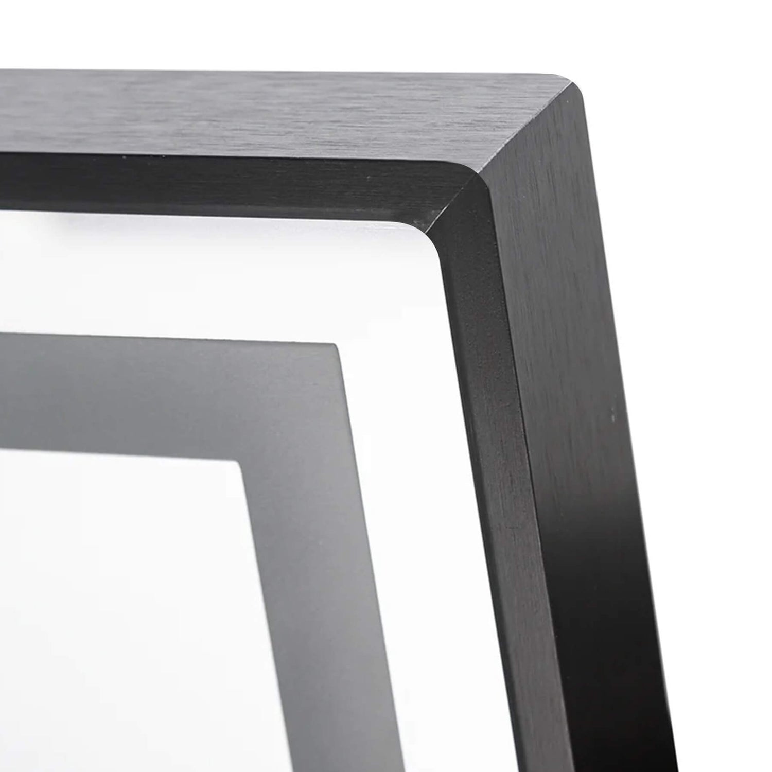 64"x21" Black LED Full Length Mirror with Dimmer, 3 Color Temperatures