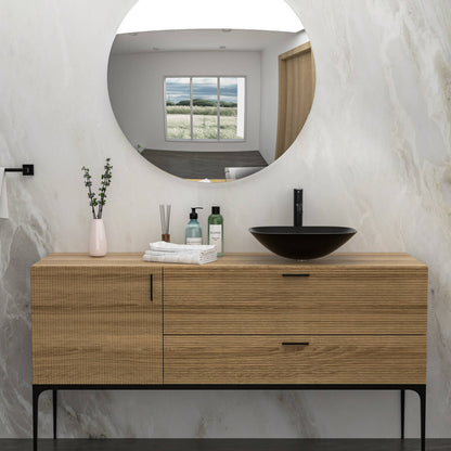 elegant bathroom fixture set with faucet and pop up drain