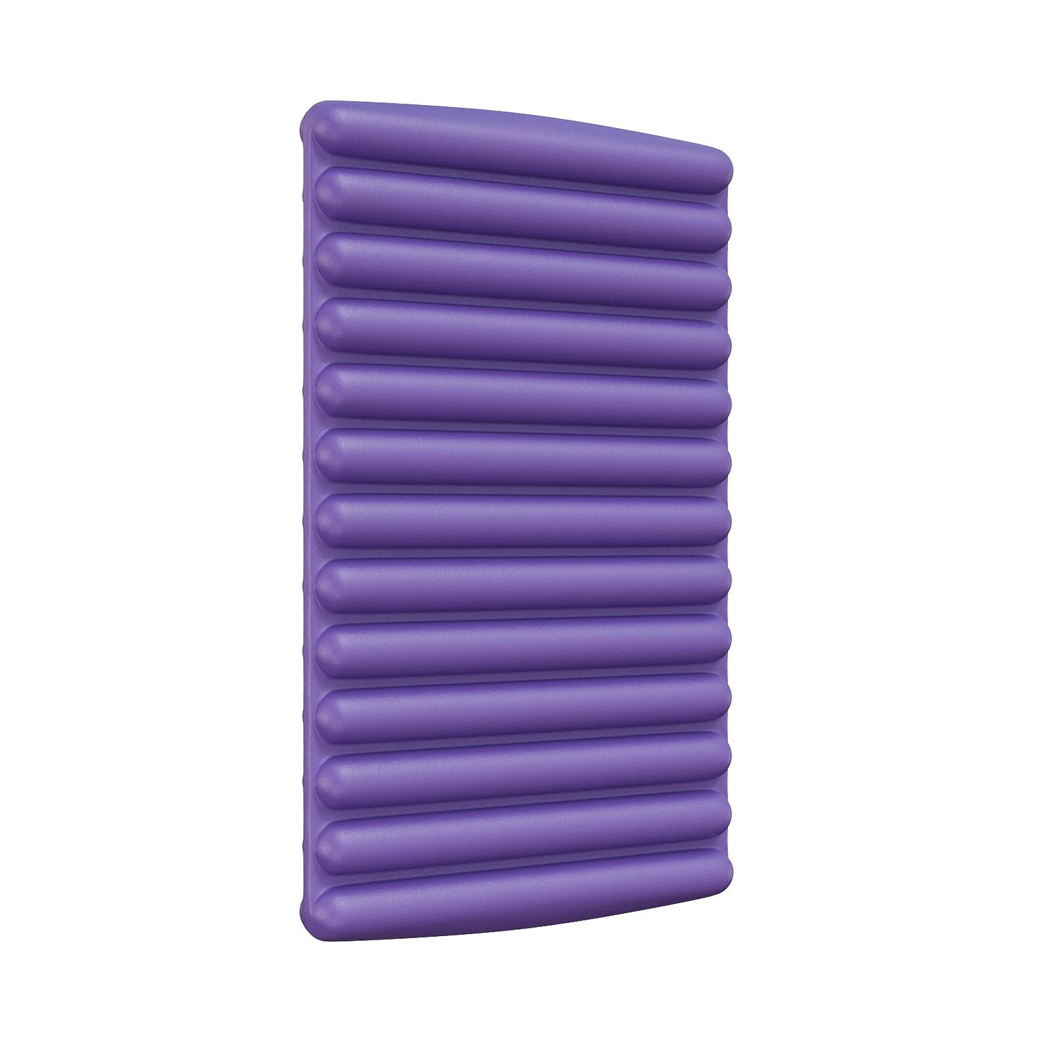 ergonomic purple bath pillow for tub relaxation
