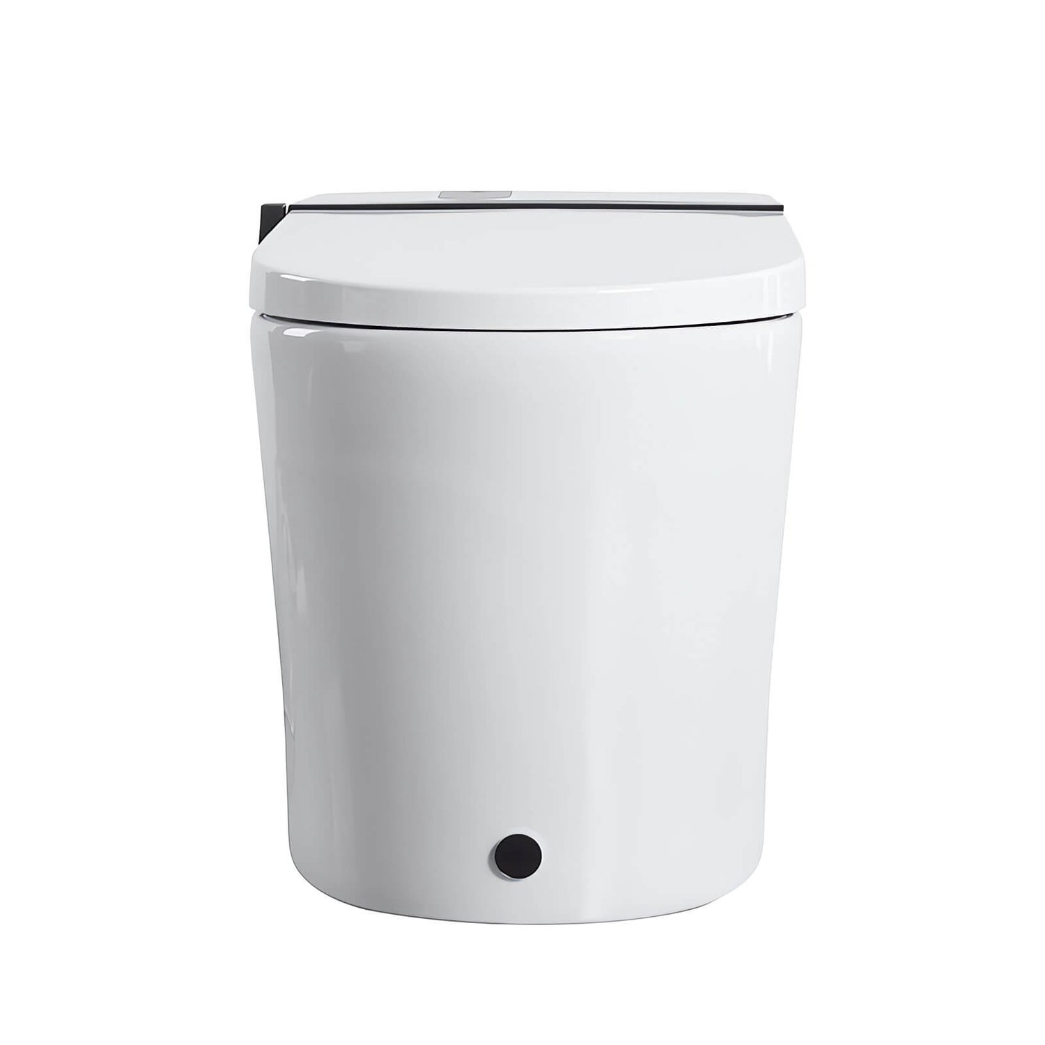 high tech self cleaning toilet with hygiene focused features