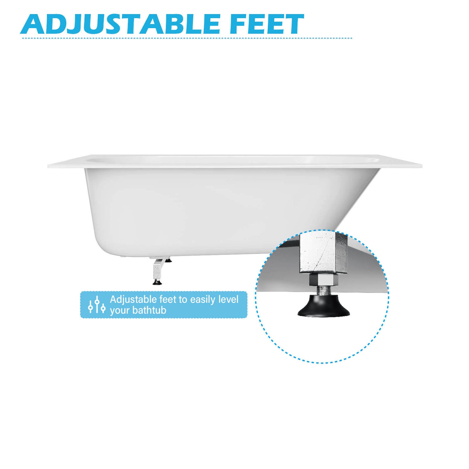 modern solid surface bath with long lasting color stability