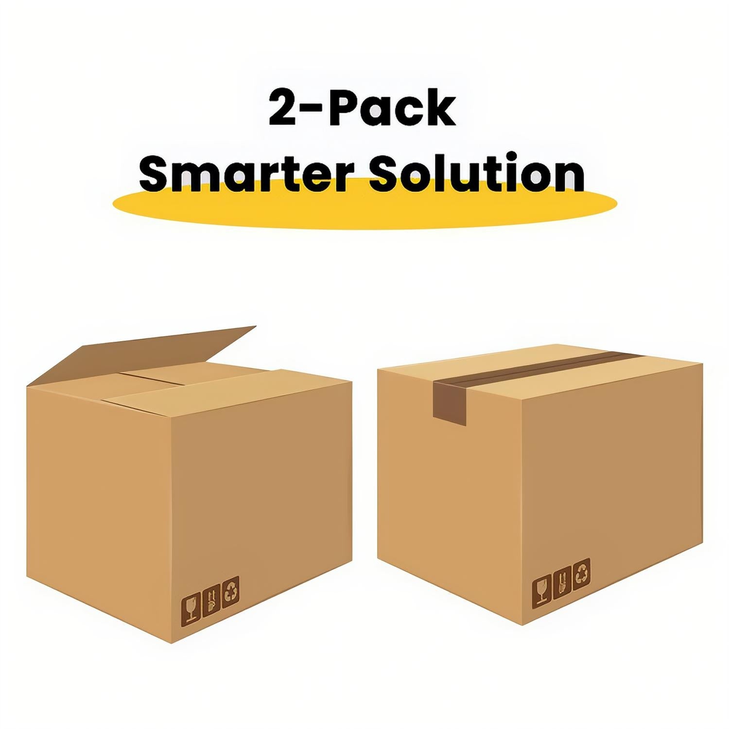 pre assembled 48 inch white oak bathroom vanity secure double box packaging for safe shipping