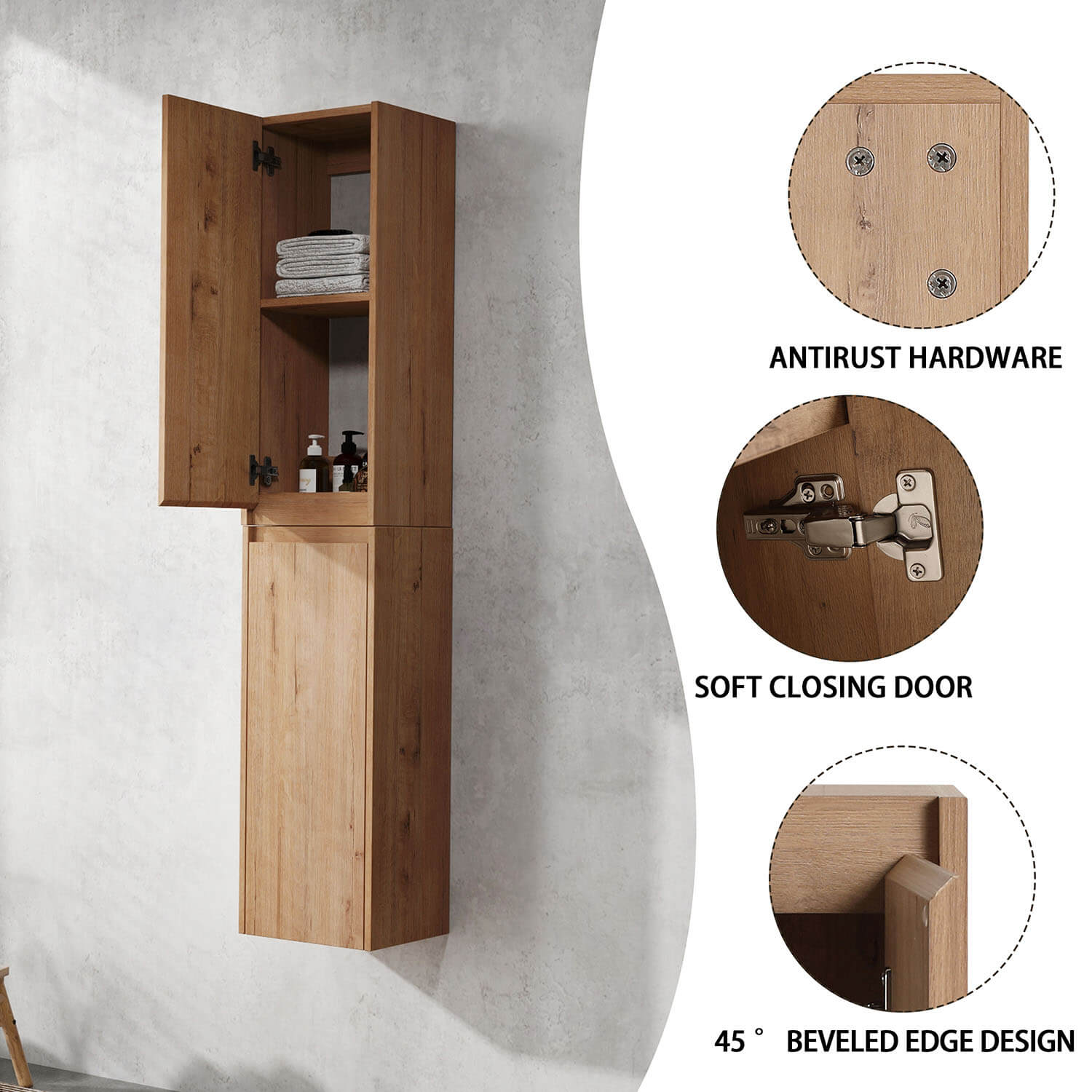 product details of the bathroom wall cabinet