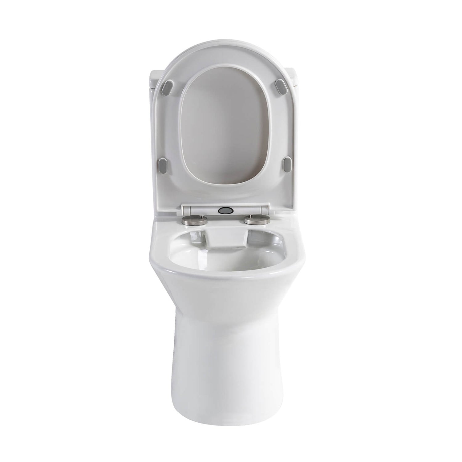 rimless bowl toilet with easy clean design
