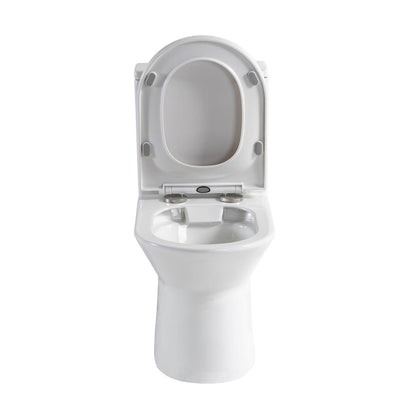 rimless bowl toilet with easy clean design