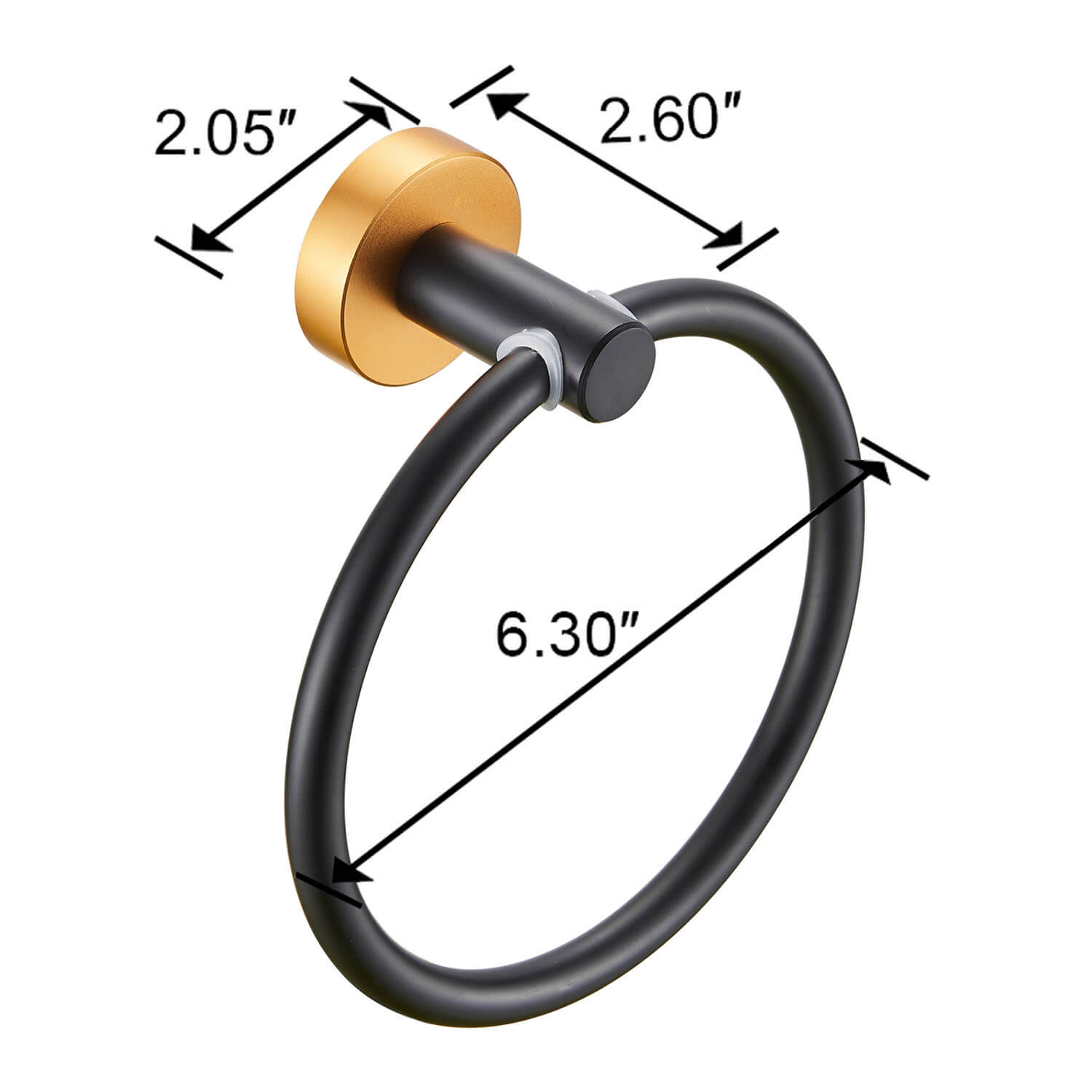 size of Towel Ring