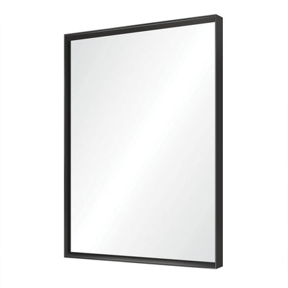 36&quot; x 24&quot; Aluminum Frame Bathroom Mirror with Beveled Edge