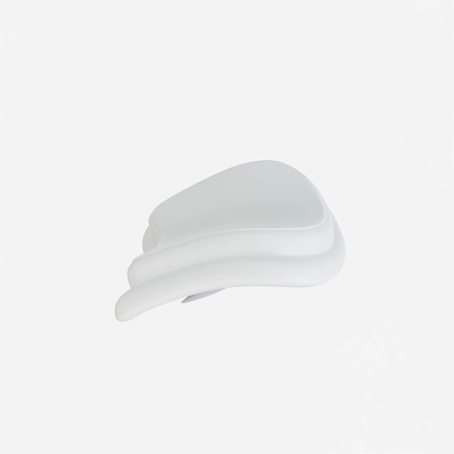 white bathtub pillow with ergonomic contour