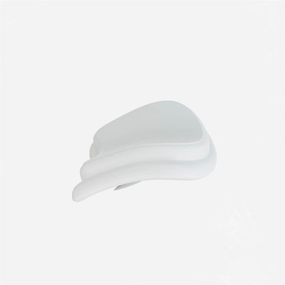 white bathtub pillow with ergonomic contour