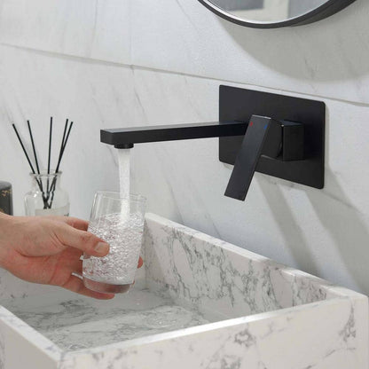 Giving Tree Bathroom Sink or Bathtub Wall Mount Faucet With Single Handle