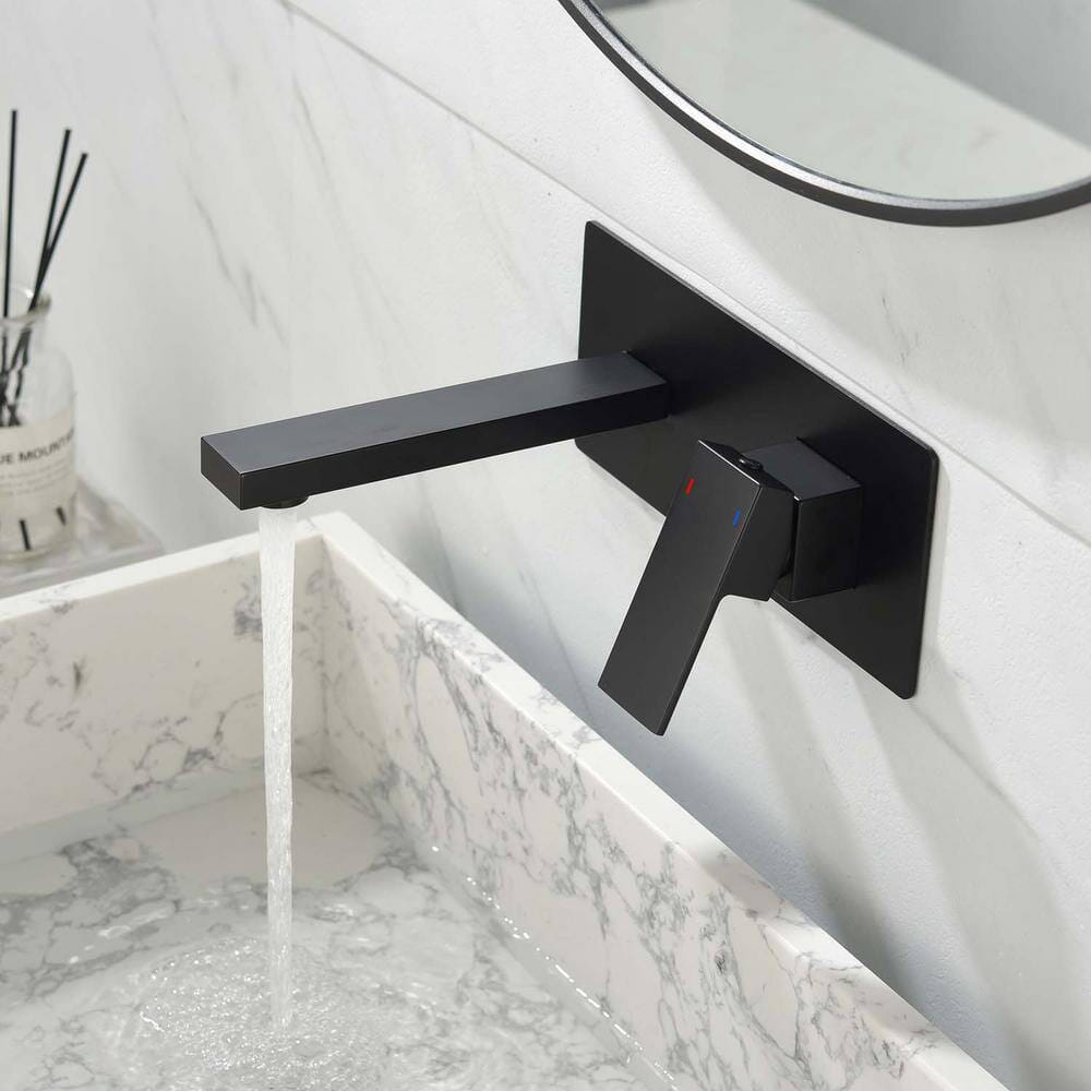Giving Tree Bathroom Sink or Bathtub Wall Mount Faucet With Single Handle