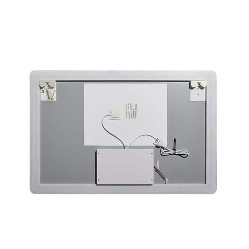 48 in. W x 36 in. H LED Light Bathroom Vanity Mirror Large Rectangular Frameless Anti Fog