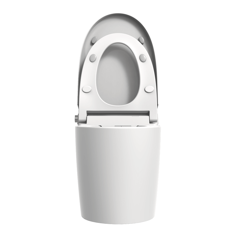 Giving Tree Multifunction U-Shaped Smart Toilet Automatic Flush with Remote Control/Foot Sensor/Night Light