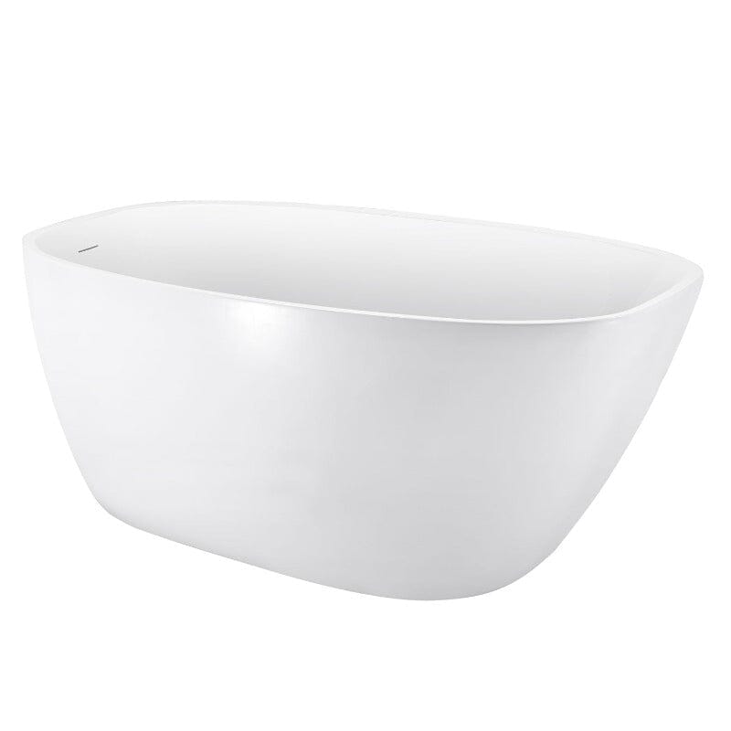 Giving Tree 59&quot; Acrylic Egg Shape Free Standing Tub for Bathroom