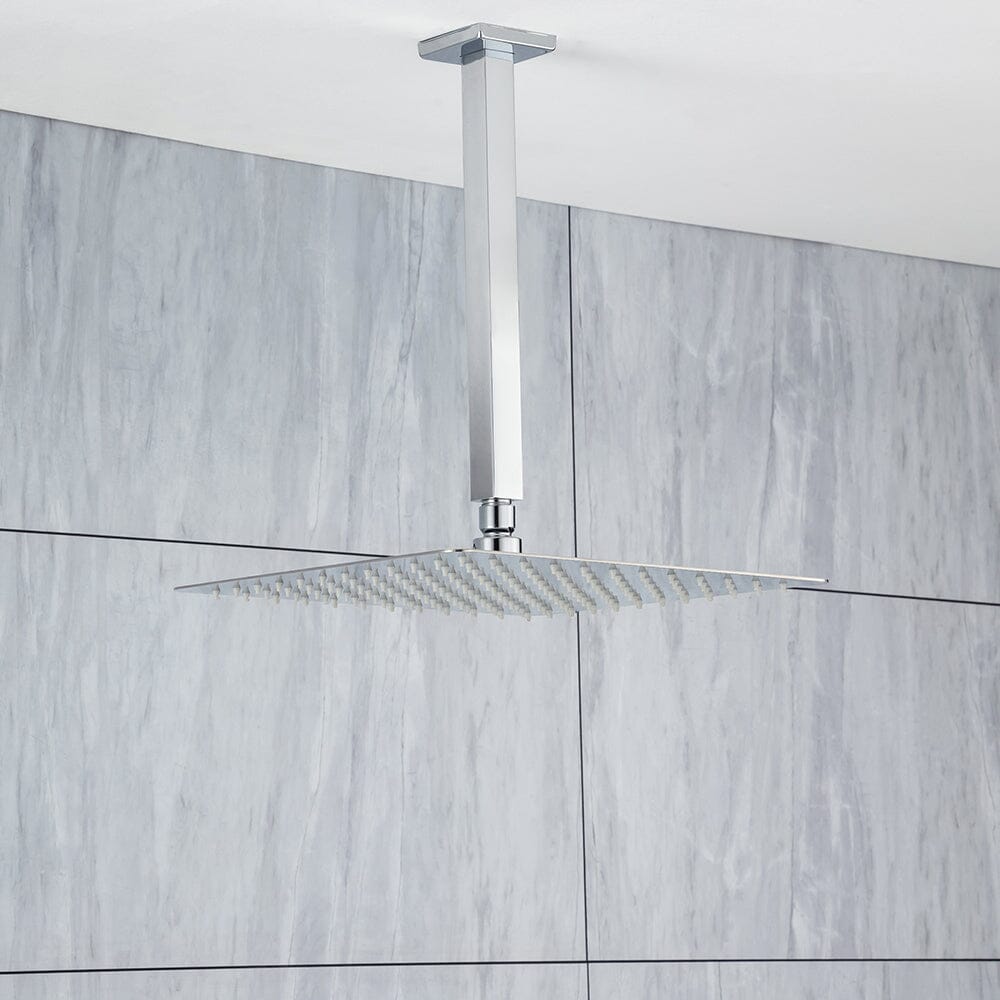 Ceiling Mount Shower 2 Spray Patterns with 2.5 GPM 12 in. Rain Shower Head Systems