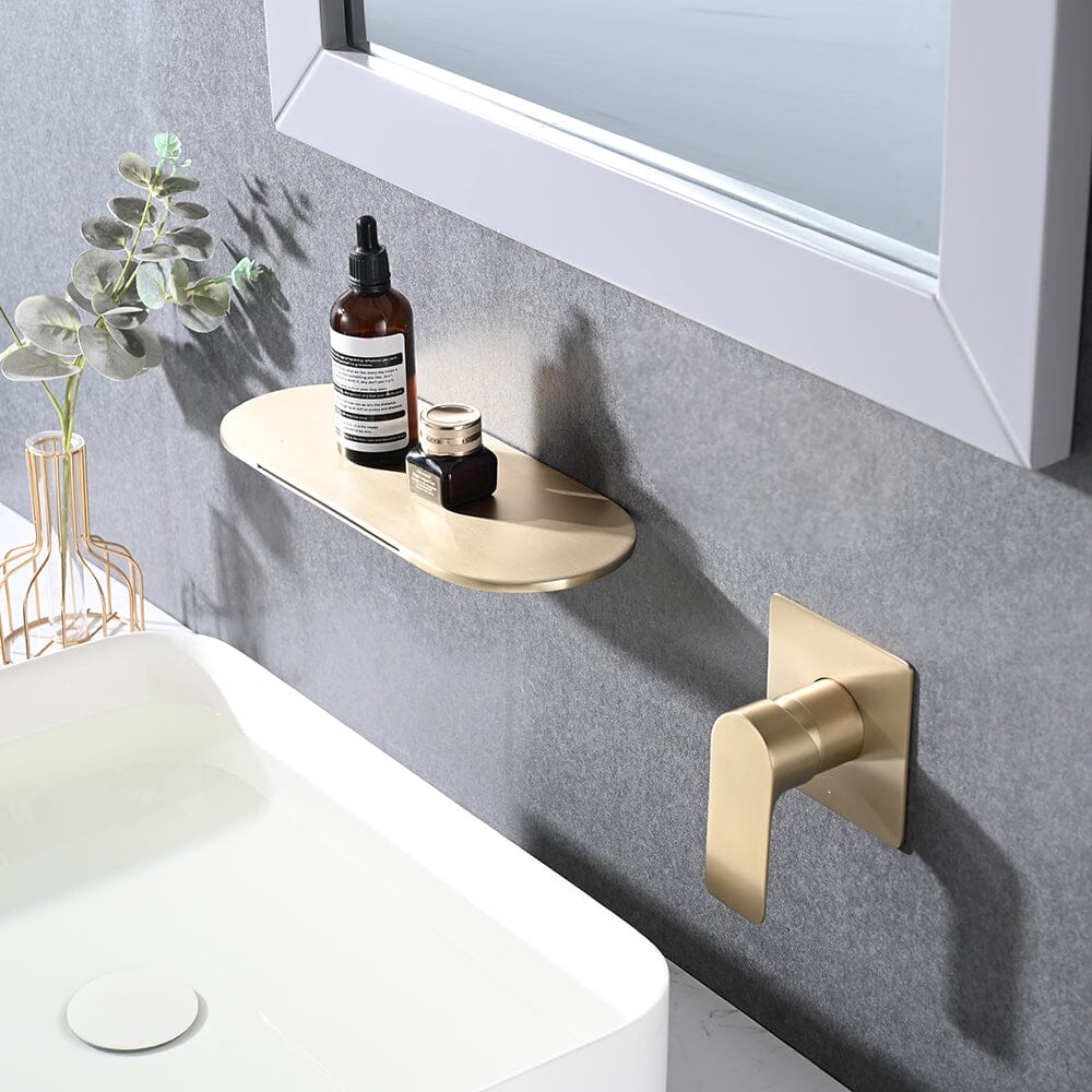 Bathroom Waterfall Sink Faucet Single Handle Wall Mounted