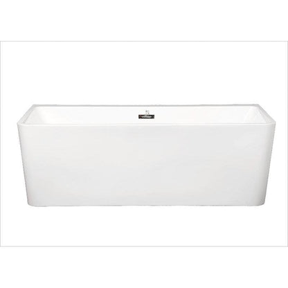 Giving Tree Simple Acrylic Alcove Bathtub Freestanding Soaking