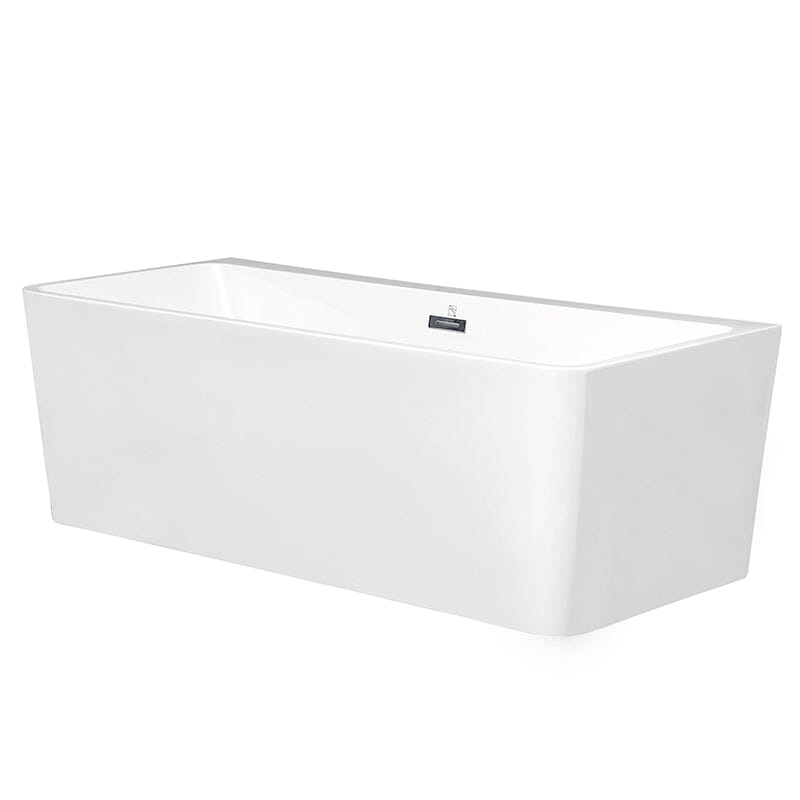 Giving Tree Simple Acrylic Alcove Bathtub Freestanding Soaking