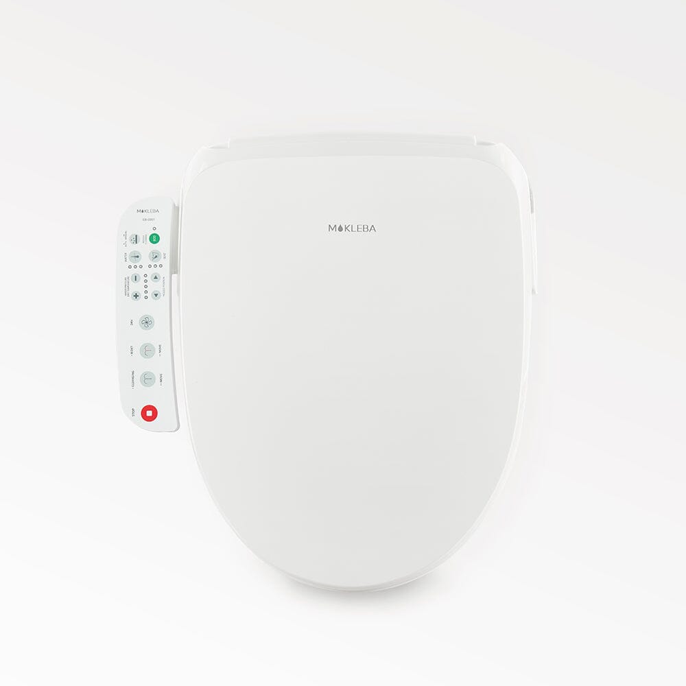 Bidet Seat for Elongated Toilets - Electronic Heated Toilet Seat with Warm Air Dryer and Temperature Controlled Wash Functions