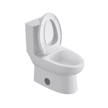 Giving Tree 1.1/1.6 GPF Dual Flush Elongated One-Piece Toilet Floor Mount