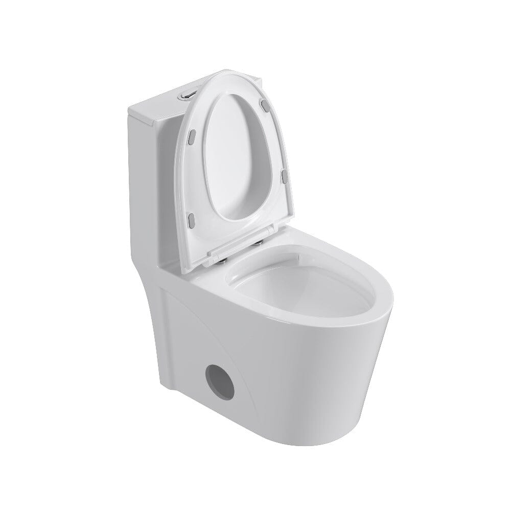 Giving Tree One Piece 1.1GPF/1.6 GPF Dual Flush Elongated Toilet