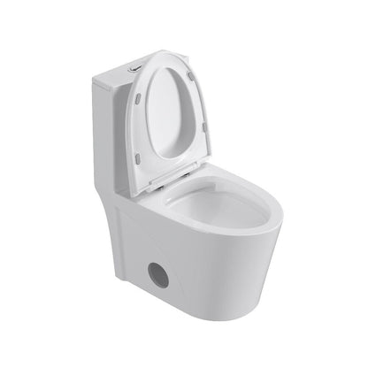 Giving Tree One Piece 1.1GPF/1.6 GPF Dual Flush Elongated Toilet