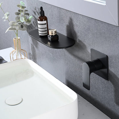 Bathroom Waterfall Sink Faucet Single Handle Wall Mounted