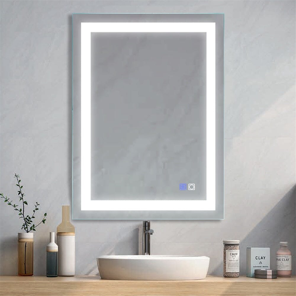 28 X 36 Inch LED Bathroom Mirror Makeup Wall Mirror Wall Mounted
