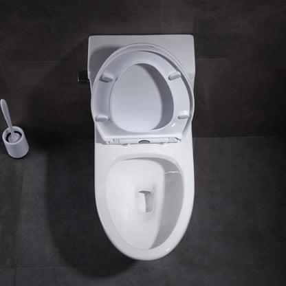 1.28 GPM (Water Efficient) One-Piece ADA Elongated  Toilet, Soft Close Seat Included (cUPC Approved) - 28&quot;x 14.5&quot;x 29&quot;
