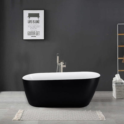 Modern Style Acrylic material Single Slipper Bath tub 59&
