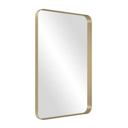 Giving Tree Metal Rectangles Wall Mirror